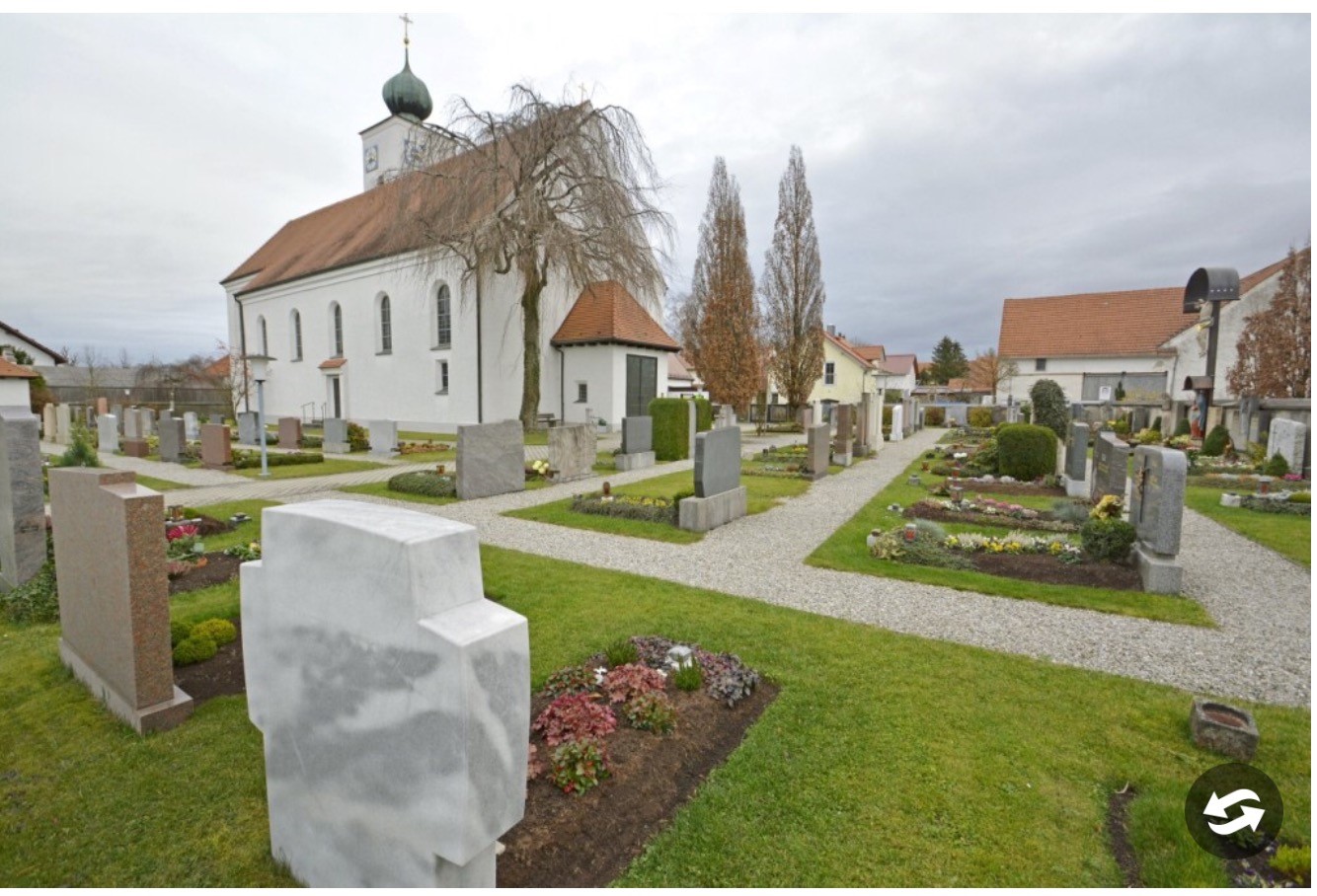 Grossansicht in neuem Fenster: Kirchlicher Friedhof Landsberied St. Baptis