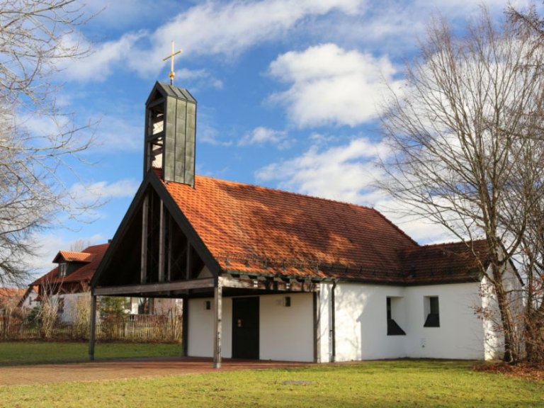 Grossansicht in neuem Fenster: Kapelle Pater Rupert Mayer - Haspelmoor (Winter)