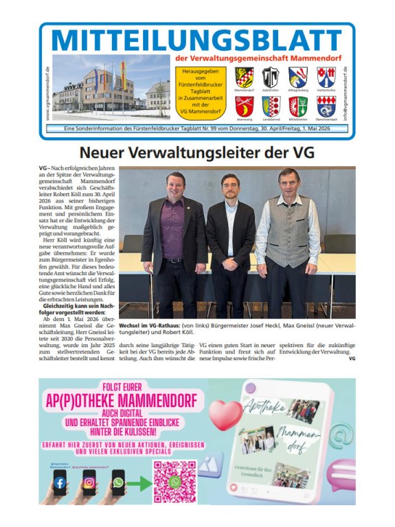 Mitteilungsblatt April 2026